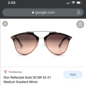 Dior Reflected Gold 3210R 52-21